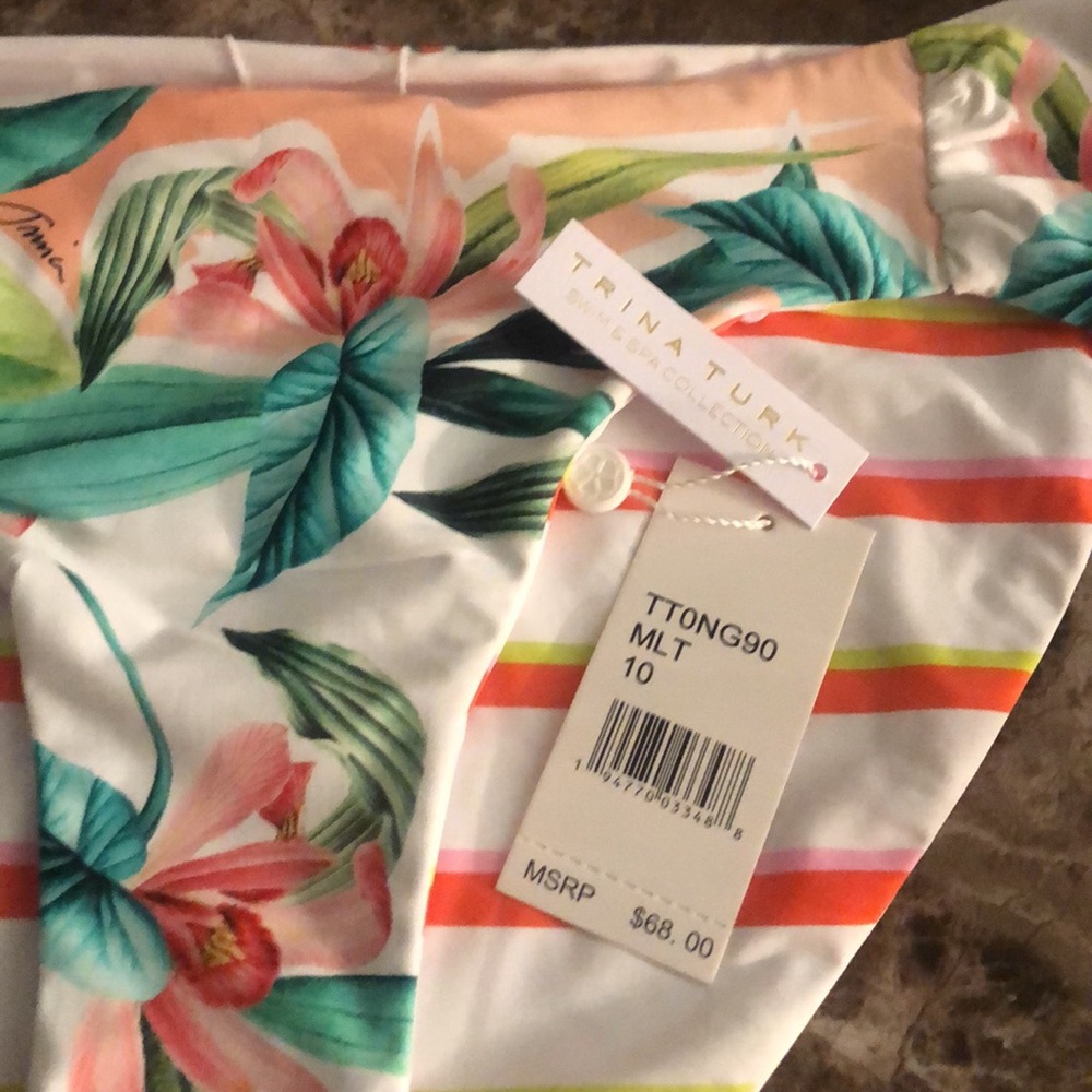 Trina Turk women’s swimwear bottom. Sz 10
